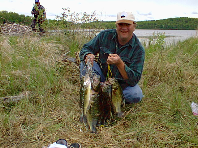 Fishing trip on a remote northern Minnesota lake