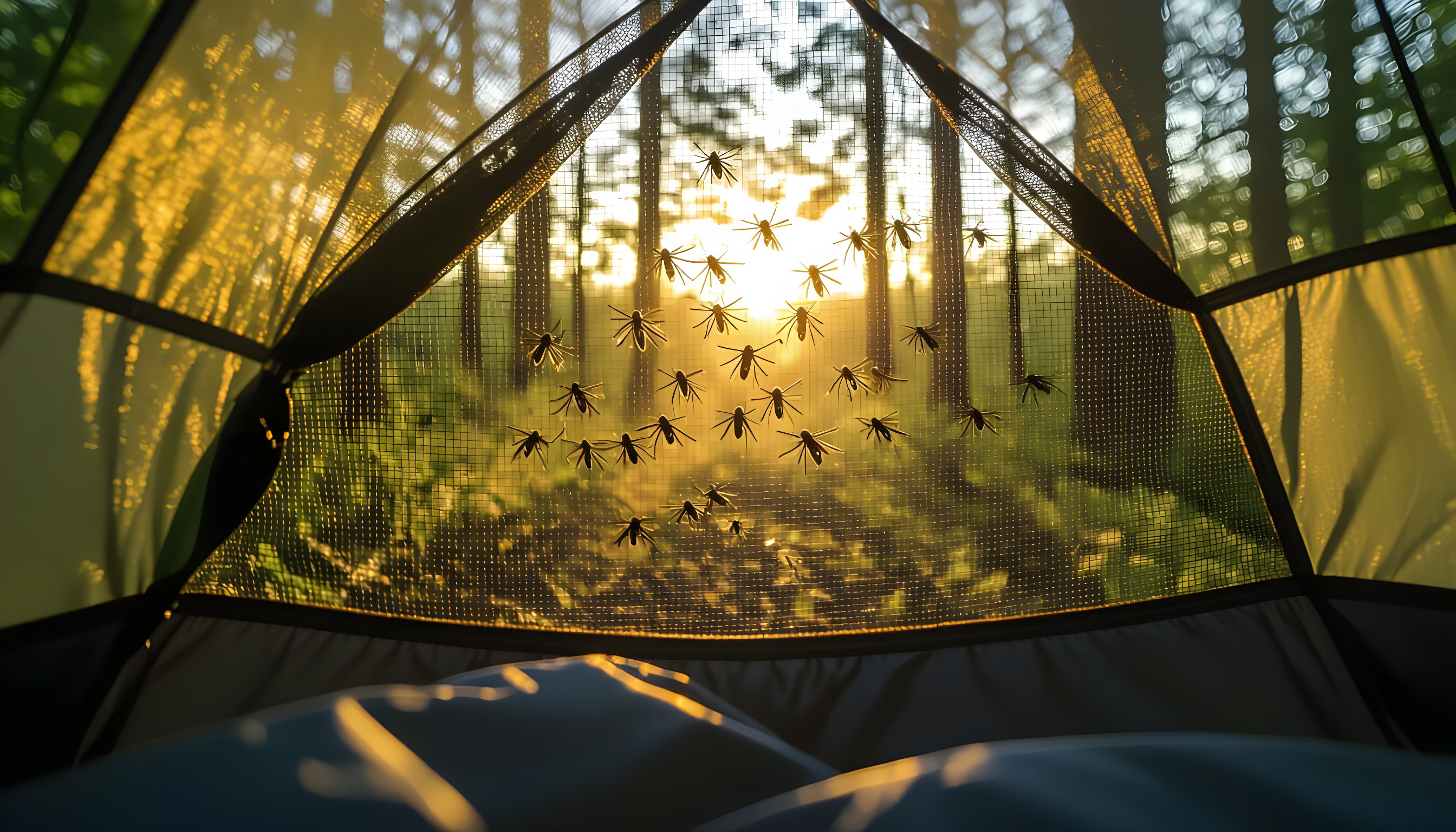 Camping and fishing trip in northern Minnesota